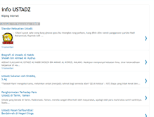 Tablet Screenshot of info-ustadz.blogspot.com