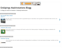 Tablet Screenshot of maskinstation.blogspot.com