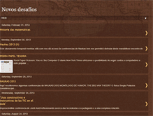 Tablet Screenshot of denovosdesafios.blogspot.com