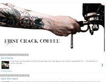 Tablet Screenshot of firstcrackcoffee.blogspot.com