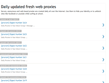 Tablet Screenshot of fresh-web-proxy.blogspot.com