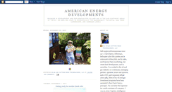 Desktop Screenshot of americanenergydevelopments.blogspot.com