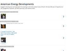 Tablet Screenshot of americanenergydevelopments.blogspot.com