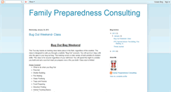 Desktop Screenshot of familypreparednessconsulting.blogspot.com