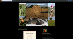 Desktop Screenshot of haybalehappiness.blogspot.com