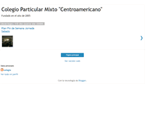 Tablet Screenshot of colegio-centroamericano.blogspot.com