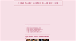 Desktop Screenshot of famousgallerys.blogspot.com