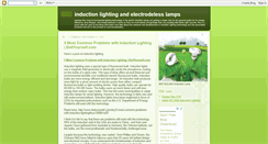 Desktop Screenshot of inductionlighting.blogspot.com