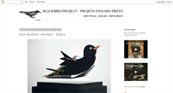 Desktop Screenshot of blackbirdproject.blogspot.com