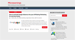 Desktop Screenshot of microearnings.blogspot.com