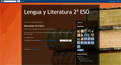 Desktop Screenshot of lenguayliteraturasegundosagrado.blogspot.com