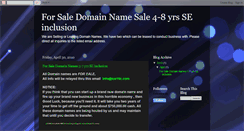 Desktop Screenshot of domains15.blogspot.com