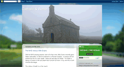 Desktop Screenshot of catholicwelsh.blogspot.com