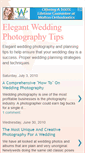 Mobile Screenshot of elegantweddingphotographytips.blogspot.com