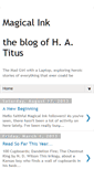 Mobile Screenshot of magical-ink.blogspot.com