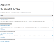 Tablet Screenshot of magical-ink.blogspot.com
