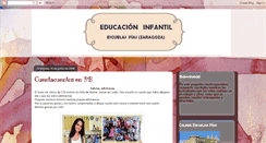 Desktop Screenshot of infantilescuelaspias.blogspot.com