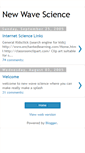 Mobile Screenshot of nwscience.blogspot.com