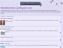 Tablet Screenshot of buendianoticia14.blogspot.com