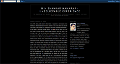 Desktop Screenshot of miraclesofshankarmaharaj.blogspot.com