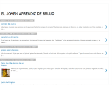 Tablet Screenshot of eljovenaprendizdebrujo.blogspot.com