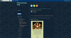 Desktop Screenshot of administracaoucb.blogspot.com