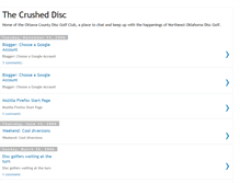 Tablet Screenshot of discrusher.blogspot.com