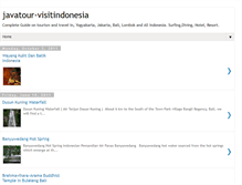 Tablet Screenshot of javatour-visitindonesian.blogspot.com