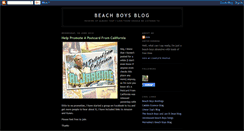 Desktop Screenshot of bobsbeachboysblog.blogspot.com