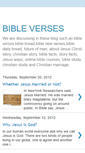 Mobile Screenshot of newbibleverses.blogspot.com