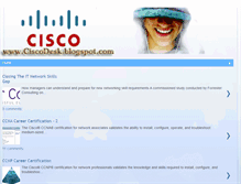 Tablet Screenshot of ciscodesk.blogspot.com