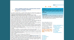 Desktop Screenshot of elpuntodenoretorno.blogspot.com