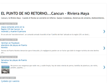 Tablet Screenshot of elpuntodenoretorno.blogspot.com