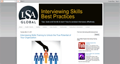 Desktop Screenshot of interviewing-skills-training.blogspot.com