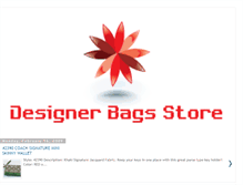 Tablet Screenshot of designerbagsstore.blogspot.com
