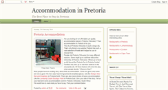 Desktop Screenshot of accommodationinpretoria.blogspot.com