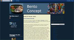 Desktop Screenshot of bento-concept.blogspot.com