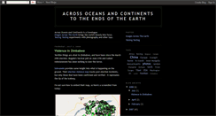 Desktop Screenshot of baobabtravels.blogspot.com