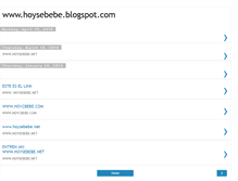 Tablet Screenshot of hoysebebe.blogspot.com