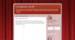 Desktop Screenshot of chanchanacionalweb.blogspot.com