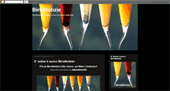 Desktop Screenshot of birranotizie.blogspot.com