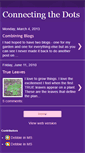 Mobile Screenshot of connectingthedots-debiclegg.blogspot.com