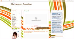 Desktop Screenshot of my-heaven-paradise.blogspot.com