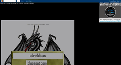 Desktop Screenshot of adrieldicas.blogspot.com