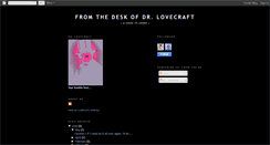 Desktop Screenshot of drlovecraft.blogspot.com