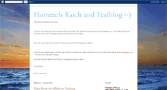 Desktop Screenshot of hummels-testblog.blogspot.com