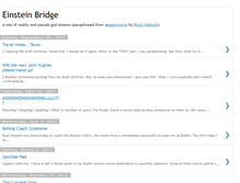 Tablet Screenshot of einsteinbridge.blogspot.com