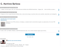 Tablet Screenshot of gmartinezbarbosa.blogspot.com