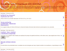 Tablet Screenshot of orientacioiesxixona.blogspot.com