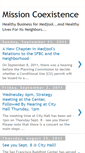 Mobile Screenshot of missioncoexistence.blogspot.com